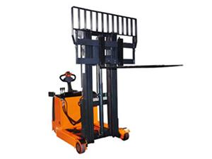 Electric Reach Truck with Wider Fork Carriage or Load Backrest