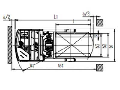 FRA 1,600-1,800kg Electric Reach Truck 