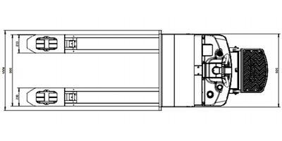 8,000kg Heavy Duty Electric Pallet Jack Truck 