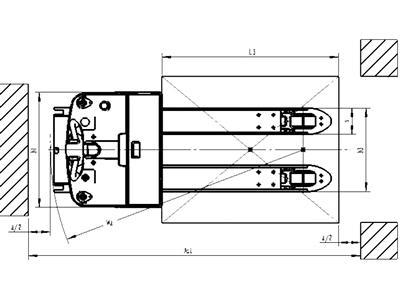 XPA 2,000-3,000kg Electric Pallet Jack Truck 